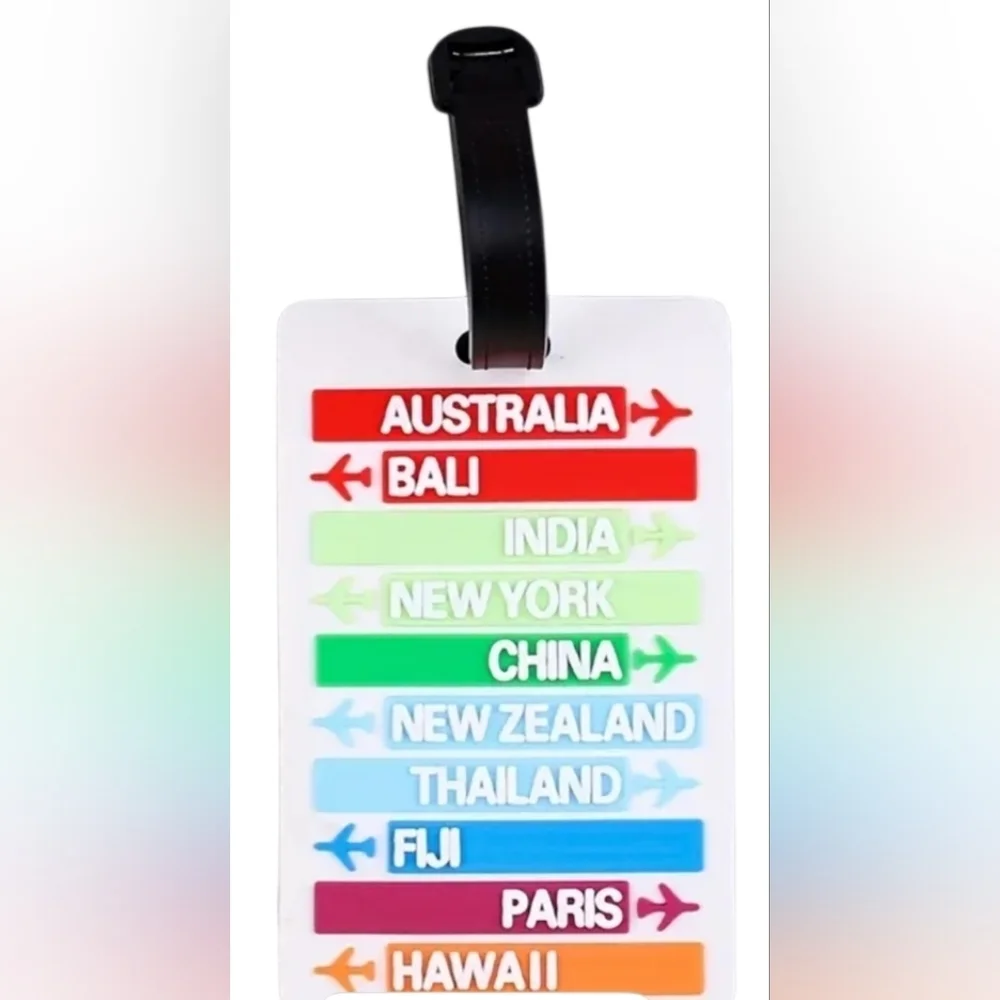 Luggage Tags 5 Pcs Mixed Tags 